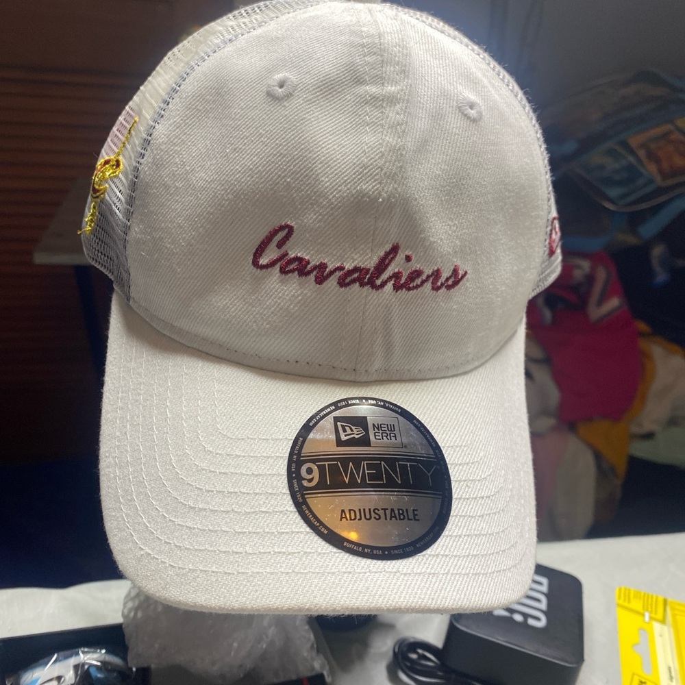New Era NBA Gray and Black Cap Cleveland Cavaliers
